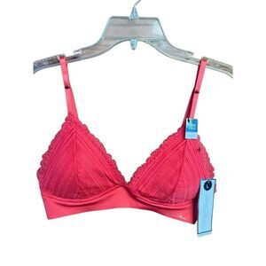 MARILYN MONROE SALMON WIRE FREE BRA Sz L NWT